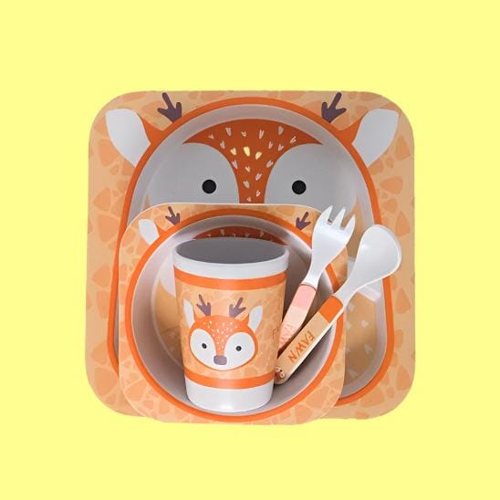 VAISSELLE BEBE - BambooKid™ - Biche