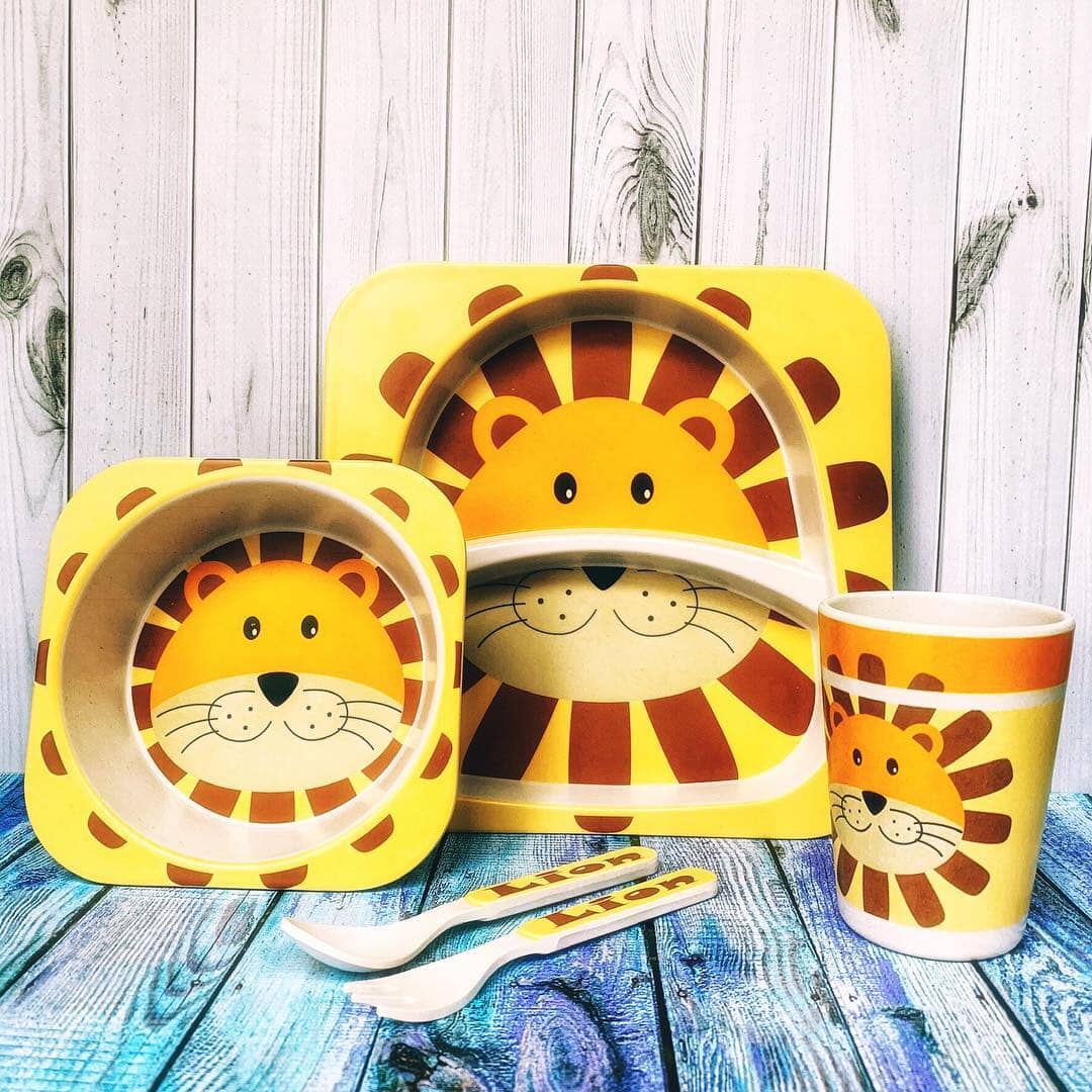 VAISSELLE BEBE - BambooKid™ - Lion