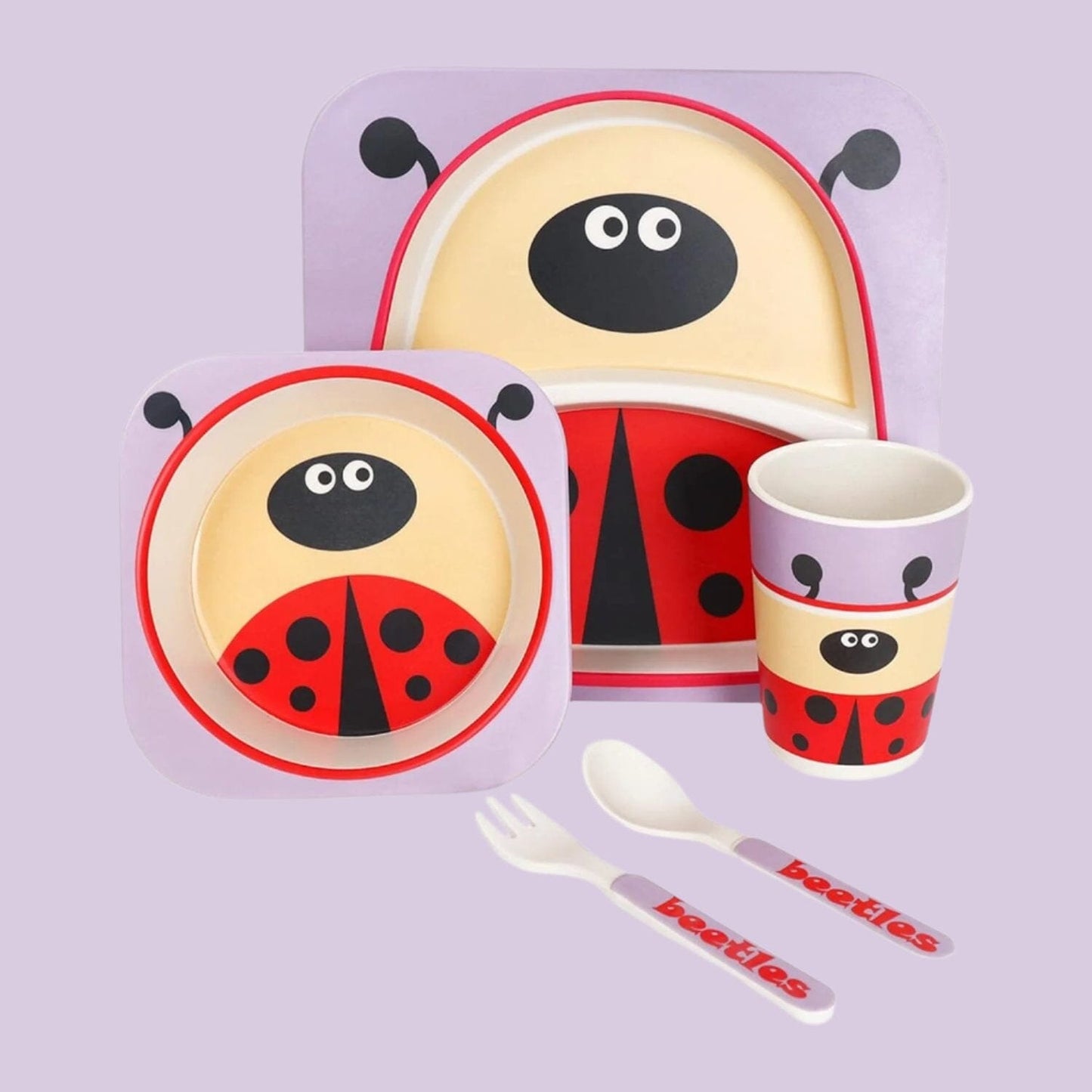 VAISSELLE BEBE - BambooKid™ - Coccinelle