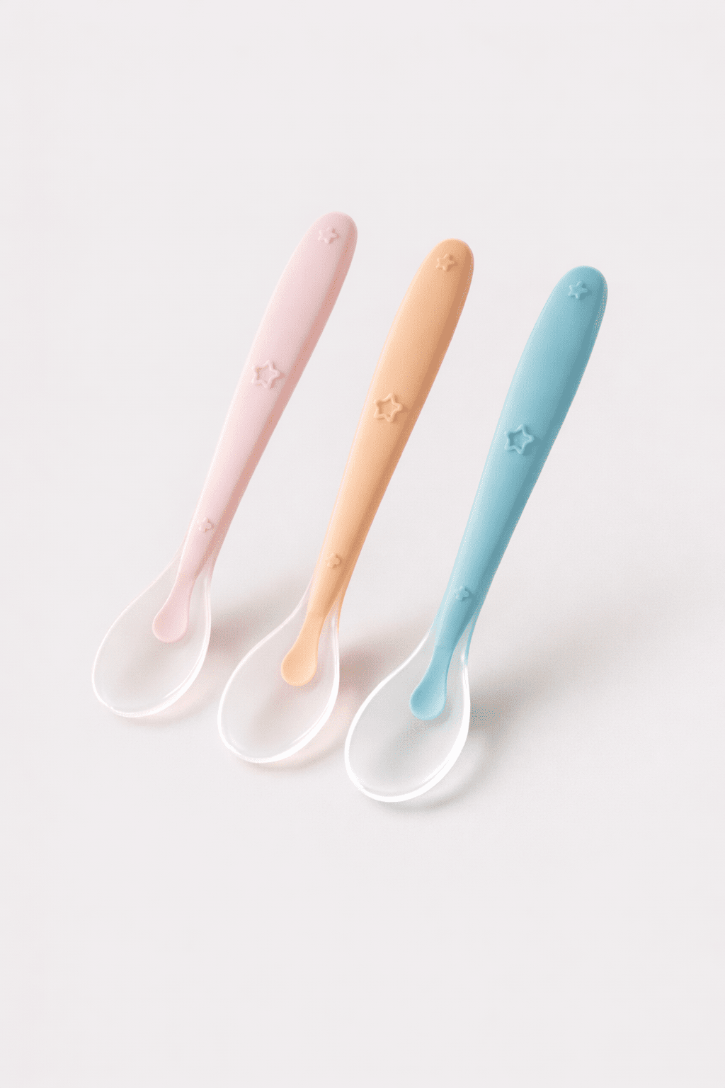 Cuillère bébé en silicone  dés 6 mois | Ergonomique