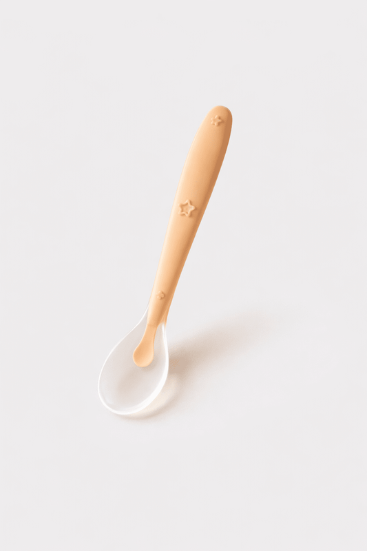 Cuillère bébé en silicone  dés 6 mois | Ergonomique