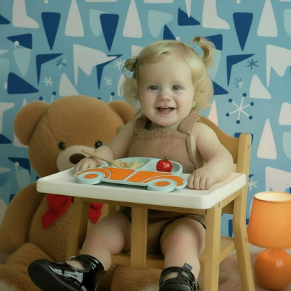 Assiette bébé ventouse Coccinelle  | SécuriBaby