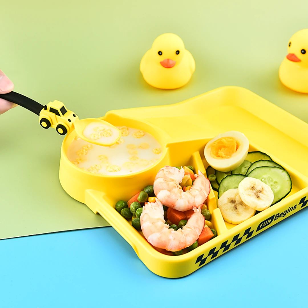 VAISSELLE BEBE - CoursePlate™ - Jaune